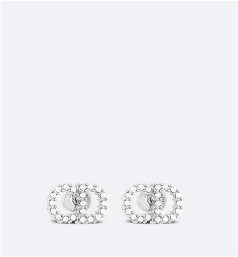 clair de lune earrings dior|dior ohrringe metall.